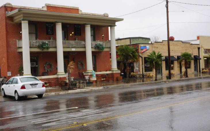 Sealy Flats is comprised of a bed and breakfast (left) and what founder Rod Bridgeman refers to as the café on the right. (LIVE! Photo/John Basquez)