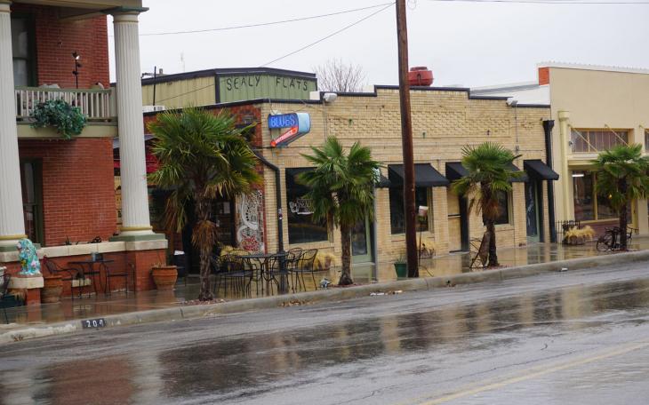 A closer look at the cafe at Sealy Flats. (LIVE! Photo/John Basquez)