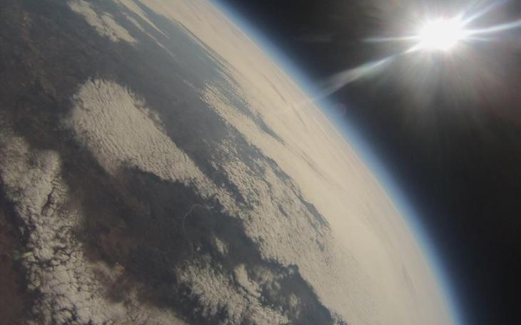 Photo from the Eagle I launch in February. (Contributed Photo/Space Cowboys)