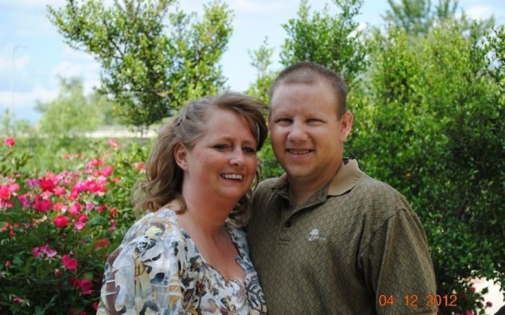 Renee and Tres Spieker just before their wedding in 2012. (Contributed Photo/Renee Spieker)