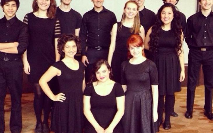 Group Musical Competitors from Central High School who placed first in Group Musicals at State Thespian Festival on Saturday (Photo Courtesy of Laura Smith)