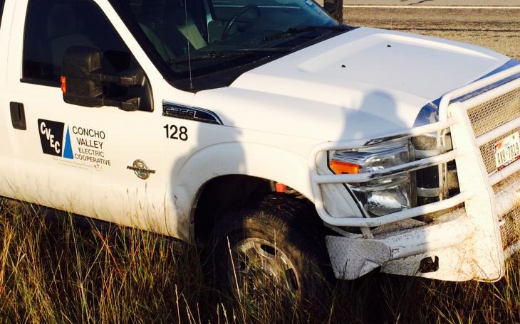 A major motor vehicle crash on U.S. 67 northbound near the intersection of the Old Ballinger Highway Friday, Oct. 24, 2014. (LIVE! Photo/John Basquez)