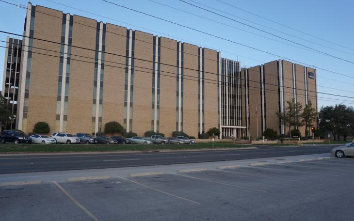 The old GTE Southwest building, now Verizon, on Johnson Street near ASU was once the regional headquarters for telephone services in Texas. (LIVE! Photo/John Basquez)