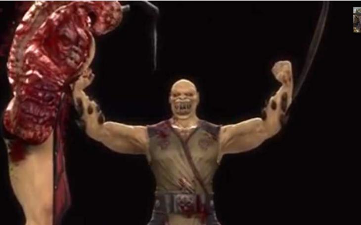 This is a screen shot from Mortal Kombat, a game Williams said was one of the more violent games on the market today. (LIVE! Image/Joe Hyde)