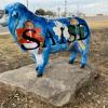 San Angelo ISD Administration Building Sheep (LIVE! Photo/Yantis Green)