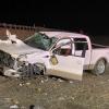 Driver walks away from high speed rollover on US 87