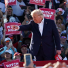 Former President Donald Trump in Waco 3.25.23 (Courtesy/WSJ)