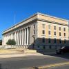 The Tom Green County Courthouse on the morning of August 4, 2023.