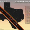Solar Eclipse Oct. 14, 2023 Path Texas (Courtesy TPWD)