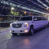 Limo during Christmas Light Tour