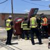 There was a single-vehicle rollover crash Monday, July 15, 2024, at the intersection of Bell Street and Magnolia Street.