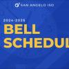 San Angelo ISD High School Bell Schedules 2024-2025