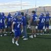 Lake View wide receiver Chris Rodela walks back to the bench after his 52-yard touchdown catch against Snyder on Friday, Sept. 6, 2024, at San Angelo Stadium.