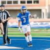 Lake View's Sammy Ramirez points after a touchdown against Lamesa on Friday, Sept. 13, 2024, at San Angelo Stadium.