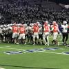 The Central Bobcats and Permian Panthers shake hands off after their football game Friday, Oct. 18, 2024, at San Angelo Stadium.