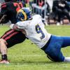 Angelo State's Kenton Allen makes a tackle against Western Oregon on Saturday, Nov. 9, 2024.