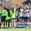 The Angelo State women’s soccer team defeated Dallas Baptist 1-0 in overtime Sunday to advance to the third round of the NCAA Division II playoffs.