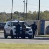  Cuffs were placed around the hands of a couple who reportedly stole from a Walmart this afternoon. 