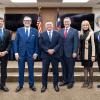 (Pictured left to right: Commissioner Hord, Commissioner Stodghill, Deputy Director Freeman Martin, Chairman Mach, Commissioner Blair and Commissioner Long)