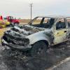 A pickup truck caught fire near Brodnax Lane and Highway 87 South early Sunday morning, prompting a swift response from the Wall Volunteer Fire Department.