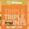 Whataburger's Triple Points Day