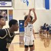 Lake View's Braylon White shoots a free-throw against Big Spring