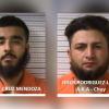 Jesus Rodriguez-Lopez, 28, and Ezekiel Mendoza, 20, face multiple felony charges, including aggravated battery, armed robbery, and conspiracy.