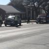 A driver that failed to control their speed caused a domino effect of crashes Thursday afternoon on Beauregard Avenue.