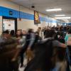 Passing period at United South High School in Laredo on Oct. 23, 2018. Credit: Rachel Zein for The Texas Tribune