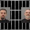 Joseph Carey (left), 35, of San Antonio, and Joseph Ellis (right), 47, of Eden, were arrested following separate traffic stops on U.S. Highway 87. Both face charges related to marijuana and controlled substances, according to the Tom Green County Sheriff’s Office. (Tom Green County Jail)