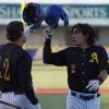 The Angelo State baseball team outslugged Eastern New Mexico on Thursday to begin its four-game series at home.