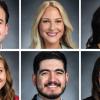 (Top, L-R) Alejandro Rodarte-Martinez, Sydney Anderson, Isabela Casillas; (Bottom, L-R) Audrey Spearman, Matthew Barton, Mia Kilman. 