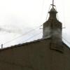 White smoke appeared from the chimney of the Sistine Chapel on Thursday after cardinals elected the new pope of the Catholic Church.