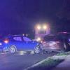 SAN ANGELO, TX — Police and fire responded to what appeared to be a rear-end collision into a parked vehicle on the eastbound access road — Freeland Bvd — to the Houston Harte near Howard St.