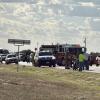 Biker down on US 87 north