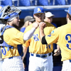Angelo State catcher Blake Wilhoite was one of nine players in the nation honored Wednesday as a NCAA Division II Rawlings Gold Glove winner.