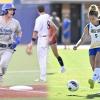 Angelo State's Jacob Guerrero (Left) and Katelin Heise (Right)