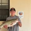 San Angelo teenager Avory Hartsfield reeled in a largemouth bass last week that broke the junior angler waterbody record at Twin Buttes