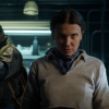 Mille Bobby Brown as Eleven and David Harbour as Jim in Stranger Things 5