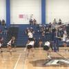 The Bronte and Lake View volleyball teams play Friday, Aug. 22, 2025, at the Nita Vannoy Memorial Tournament at Lake View's Ben Norton Gym.