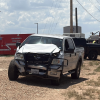 A driver who thought Sherwood Way was a one-way street caused a three-vehicle crash on Wednesday afternoon that resulted in two people being taken to the hospital.
