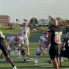 Central in action against Abilene High 2025