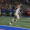 Mason Van Sickle celebrates after catching the winning touchdown in the final minute of a 31-27 win over Abilene Cooper during the 2024 season.
