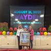Sonora 5th grader Wayden Dillard is honored as the Kindest Kid in America during a school assembly on Aug. 21, 2025.