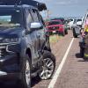Chevy SUV vs Ford SUV Violence Closes US 277 South of San Angelo on Sept 21, 2025.