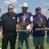 Jim Bass Ford Staff (L), Christian Villarreal (M), Ozona Coaches (R)