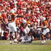 The Texas Longhorns' defense shined Saturday in their 23-6 win over the No. 6-ranked Oklahoma Sooners at the Cotton Bowl in Dallas.