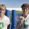 Wall Hawks Kellan Oliver (Left) and Reid Robertson (Right)