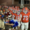The Central Bobcats walk onto the field before their game against Frenship on Thursday, Nov. 6, 2025.