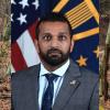 Kash Patel in the woods. 